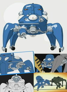 Koukaku Kidoutai: Stand Alone Complex - The Laughing Man - Tachikoma no Hibi постер