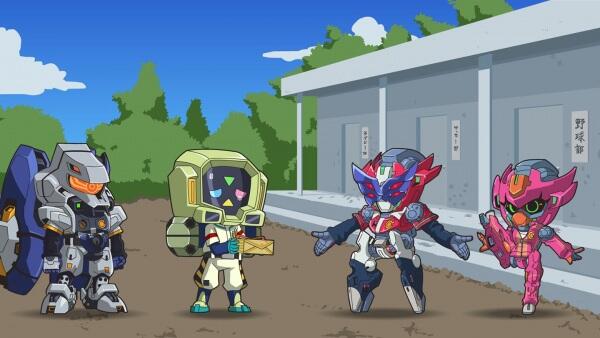 Mobile Suit Gakuen: G-Reco Koushien постер