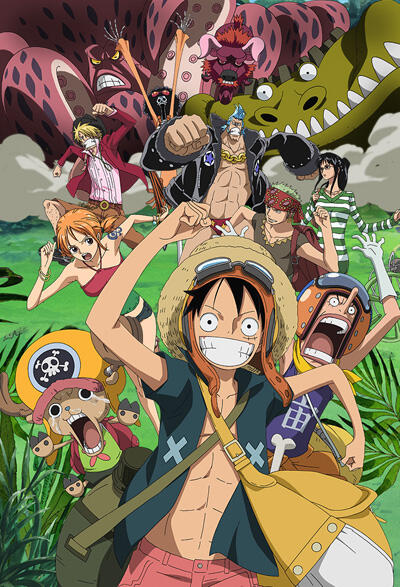 One Piece Film: Strong World постер