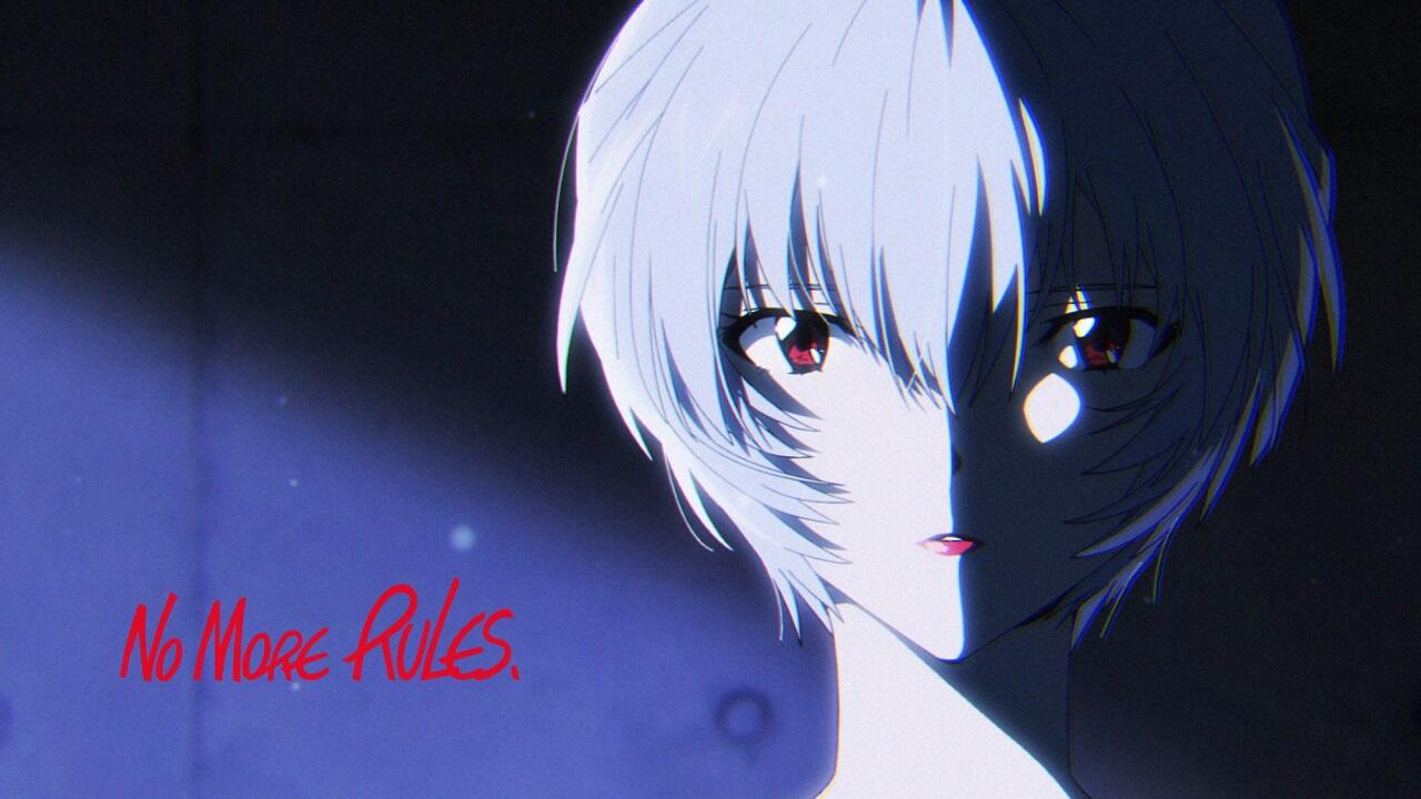 Evangelion x KATE CM постер