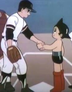 Kyojin no Hoshi tai Tetsuwan Atom постер