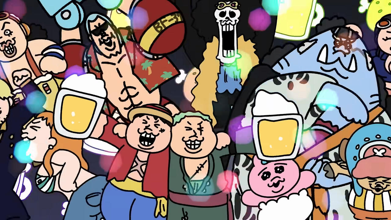 One Piece x Kawaisouni: Kono Boushi wo Omae ni Azukeru постер