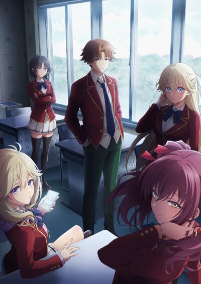 Youkoso Jitsuryoku Shijou Shugi no Kyoushitsu e 4th Season: 2-nensei-hen 1 Gakki постер