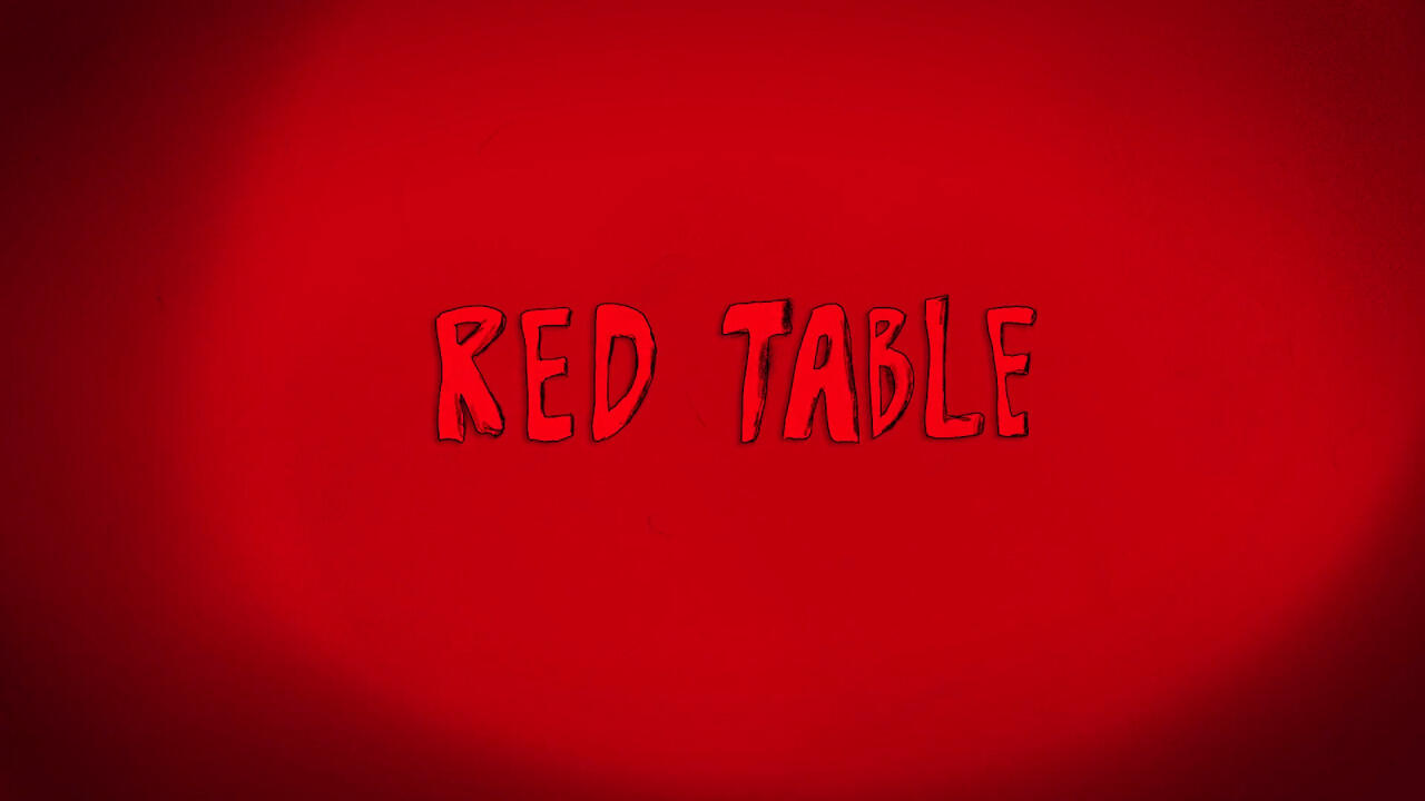 Red Table постер