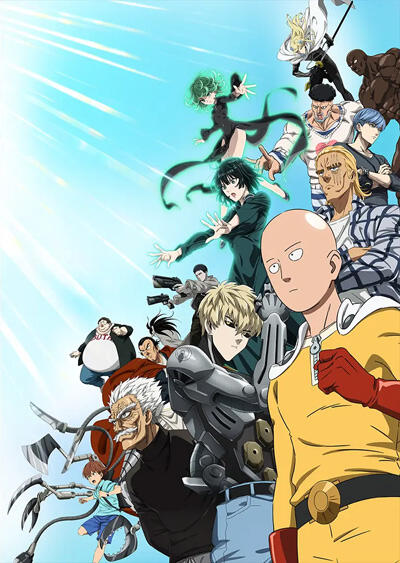 One Punch Man 2nd Season: Ichigeki de Wakaru! Maji Furikaeri! постер