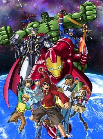 Marvel Disk Wars: The Avengers постер
